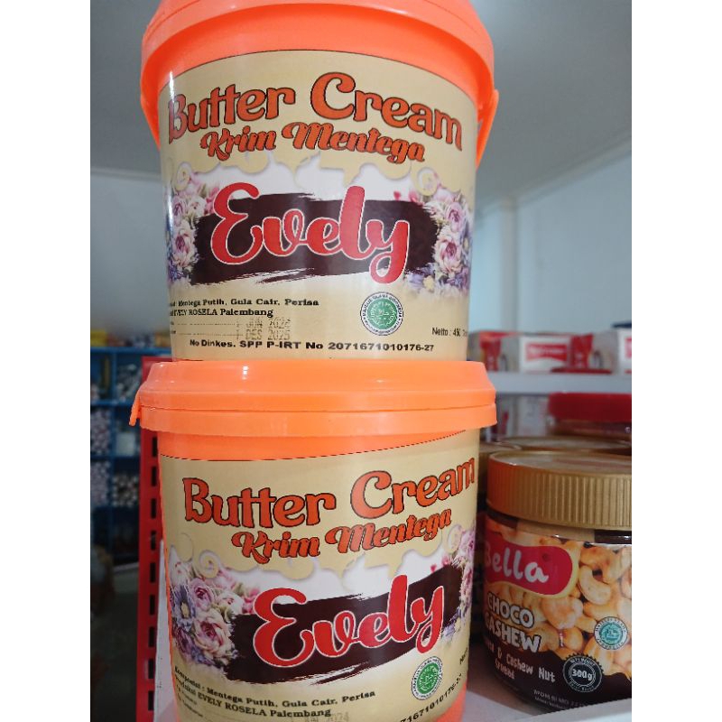 

butter cream Evely 450gr