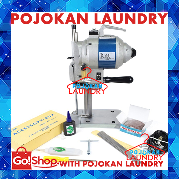 Mesin Potong KM Jepang 10 Inch/Mesin Potong Bahan Kain KM MACK JAPAN Tegak 10" KM JAPAN KS-AU(V) 10 