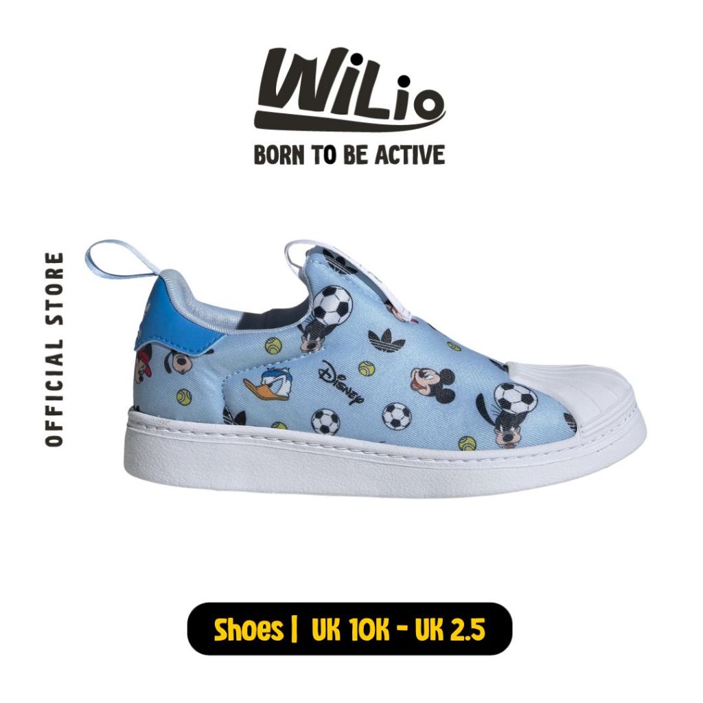 ADIDAS Superstar 360 C IF1273 - Sepatu Anak (Biru)