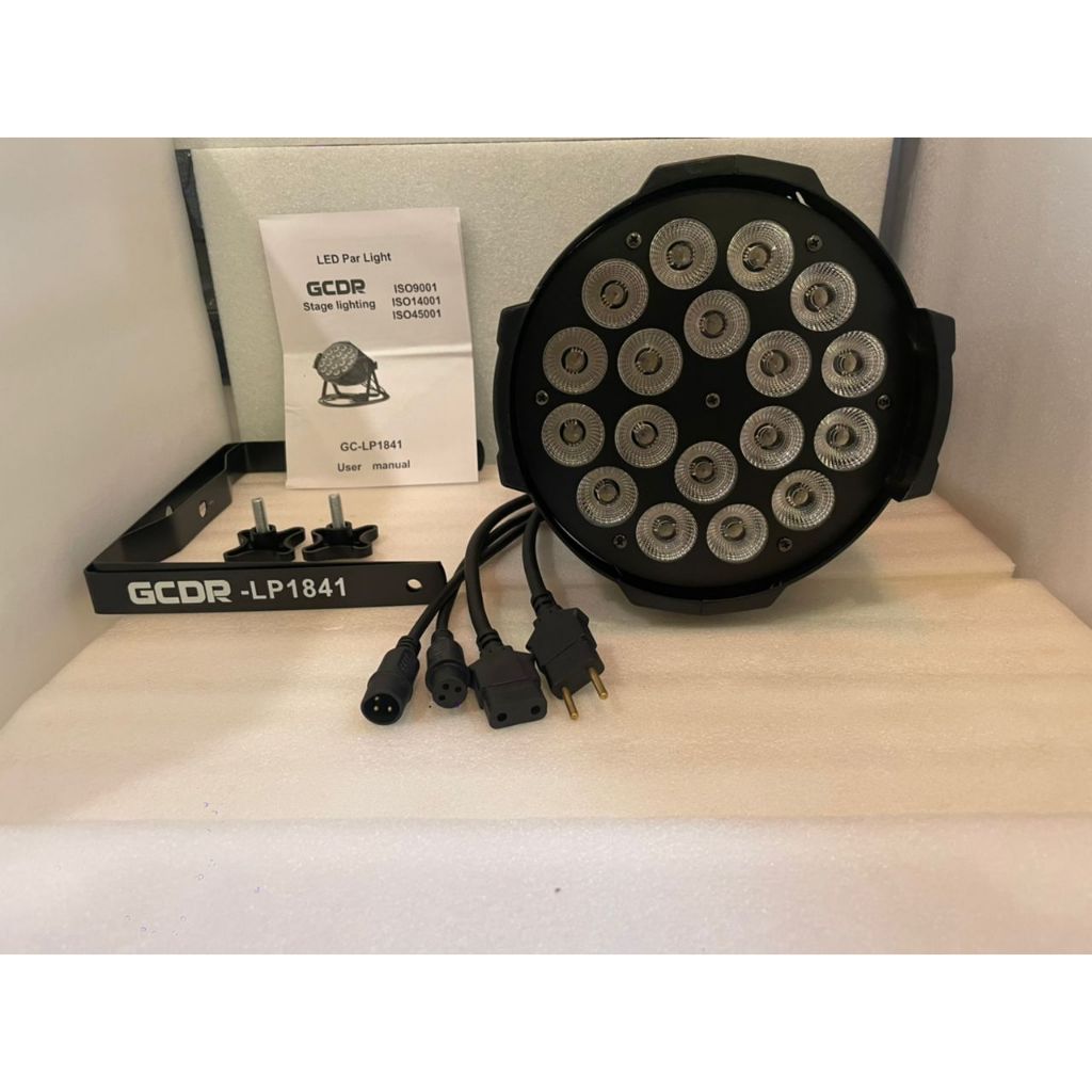 Parled 18x10 watt RGB fullcolor lampu panggung