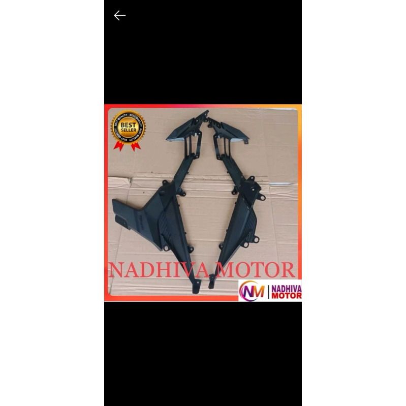 cover sambungan body depan kiri kanan honda sonic 150 bisa cod