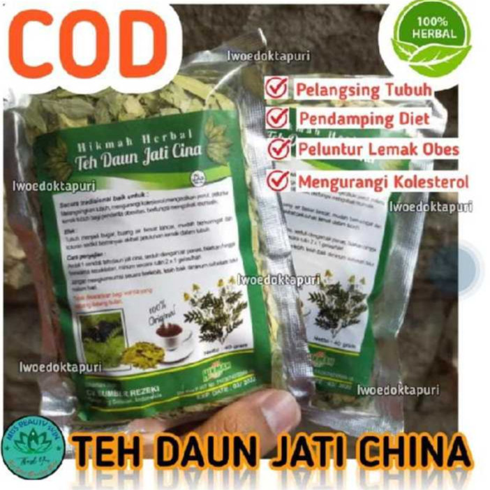 

TEH DAUN JATI CINA 40GRAM TEH PELANGSING