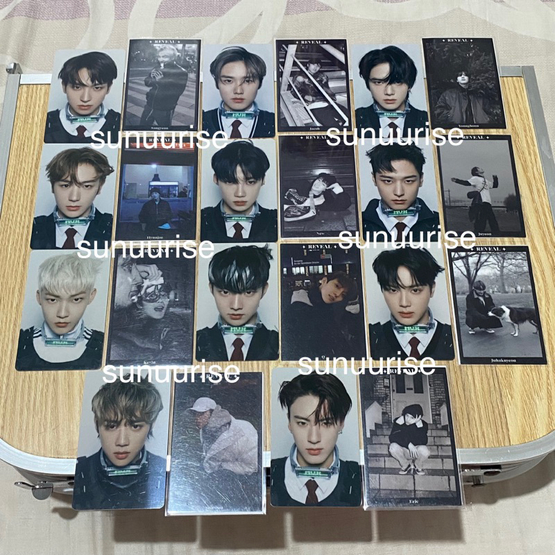 The boyz reveal boy photofilm pf dan maverick id card all member set