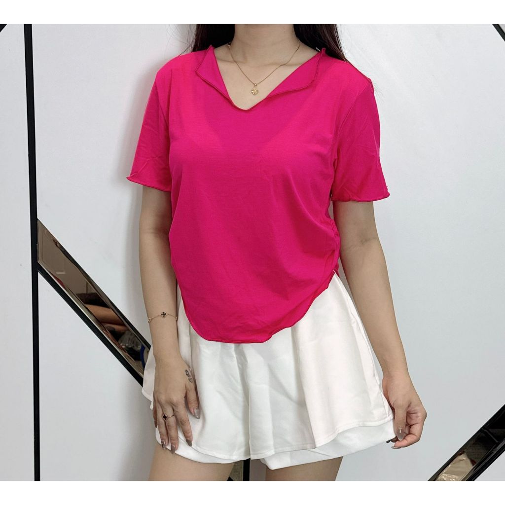 Crop Top Neci / Atasan Crop Wanita / Atasan Wanita Kekinian