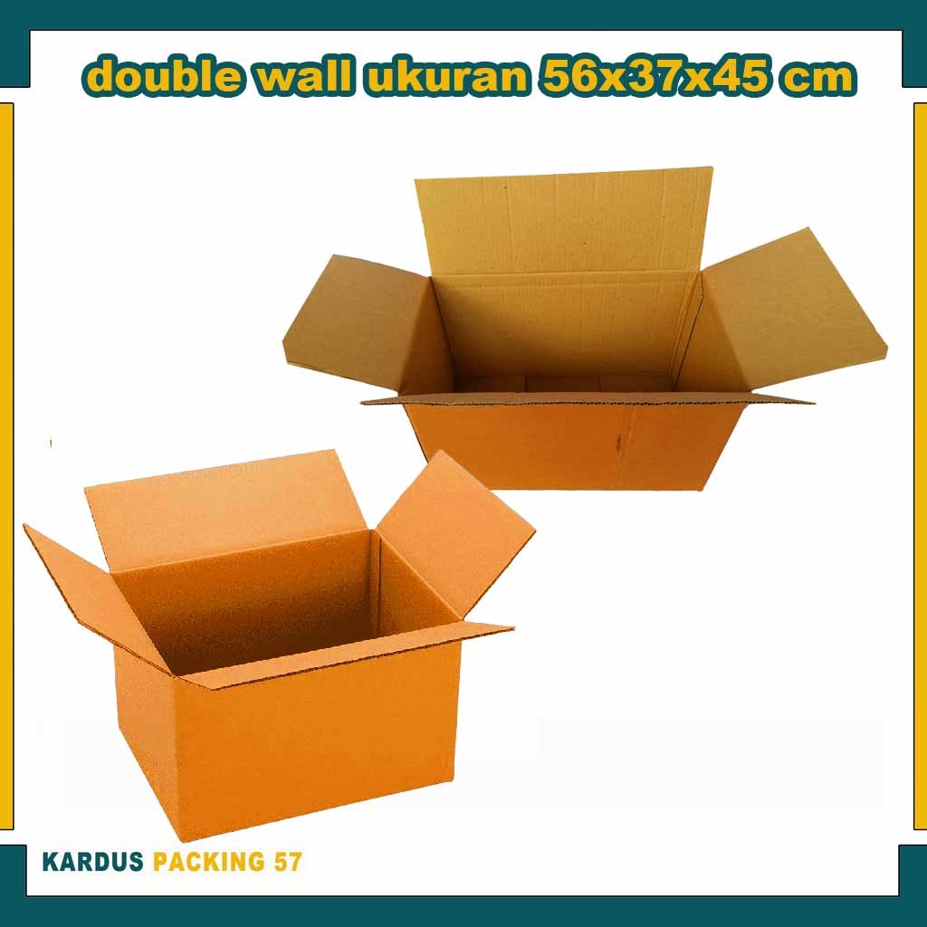

Box 56x37x45 Cm/Kardus Besar Packaging Dus Tebal Box Pengiriman Kotak Penyimpanan/Kardus Premium