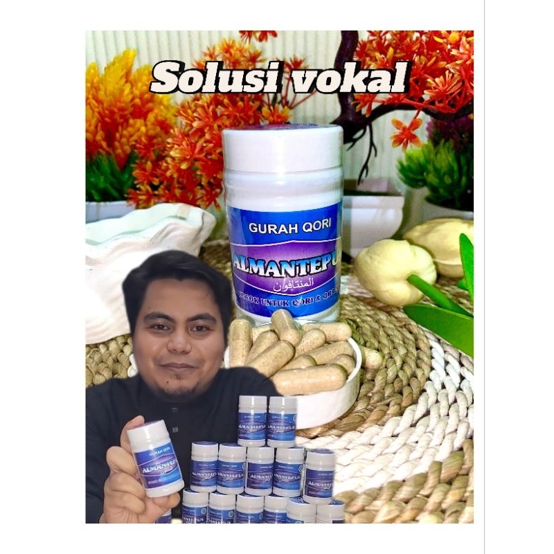 Gurah Qori Al-Mantepun isi 50 Kapsul Terbuat dari Ekstrak Akar Srigunggu