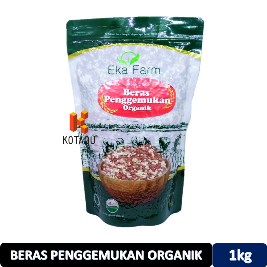 

Beras Penggemukan Organic Eka Farm 1Kg