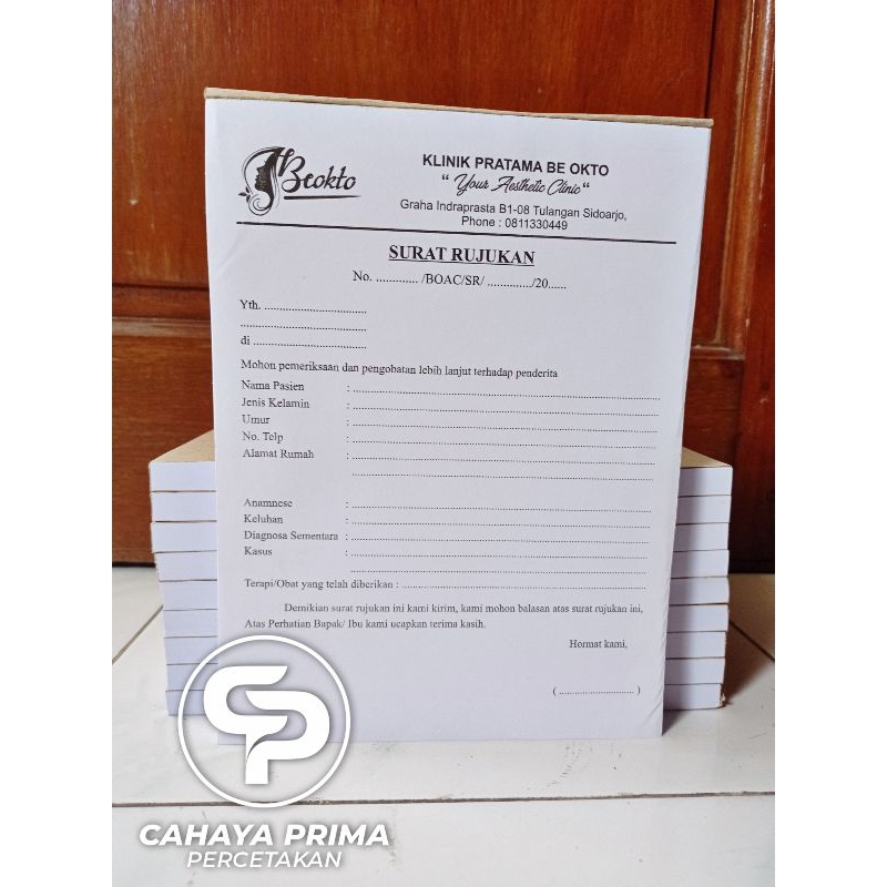 

Formulir Rujukan Custom Gratis Desain | dapat 10 buku