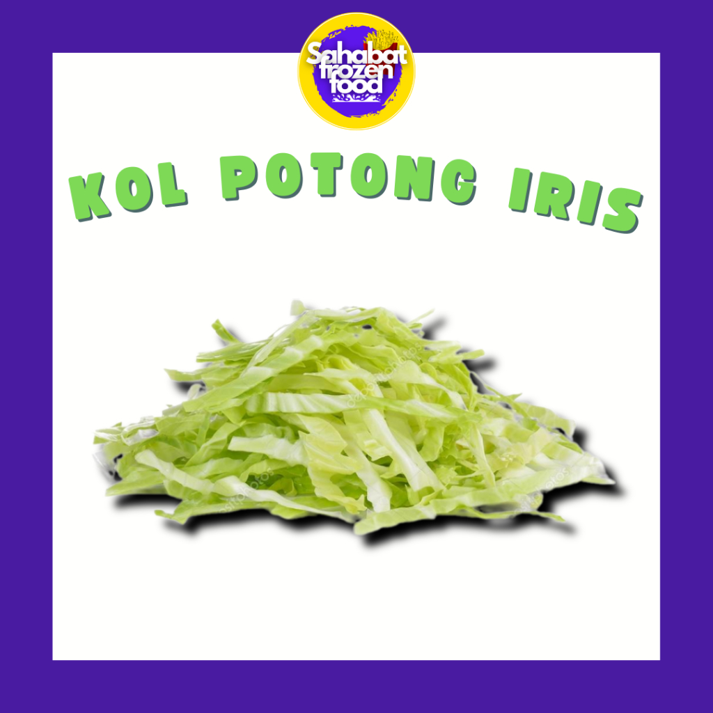 

Kol Segar Potong Iris / Sayur Kol Iris