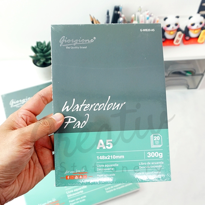 

Giorgione Watercolor Pad Kertas Cat Air 300GSM Cold Press G-WB20