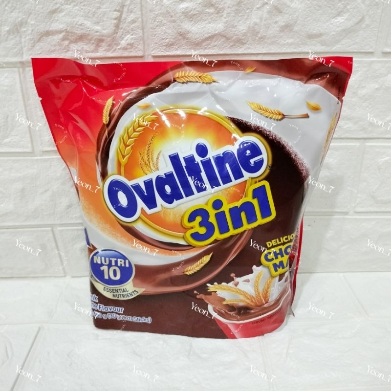 

Ovaltine 3in1 Choco Malt 30g x 20 Sticks Import Malaysia Exp 03.12.2025