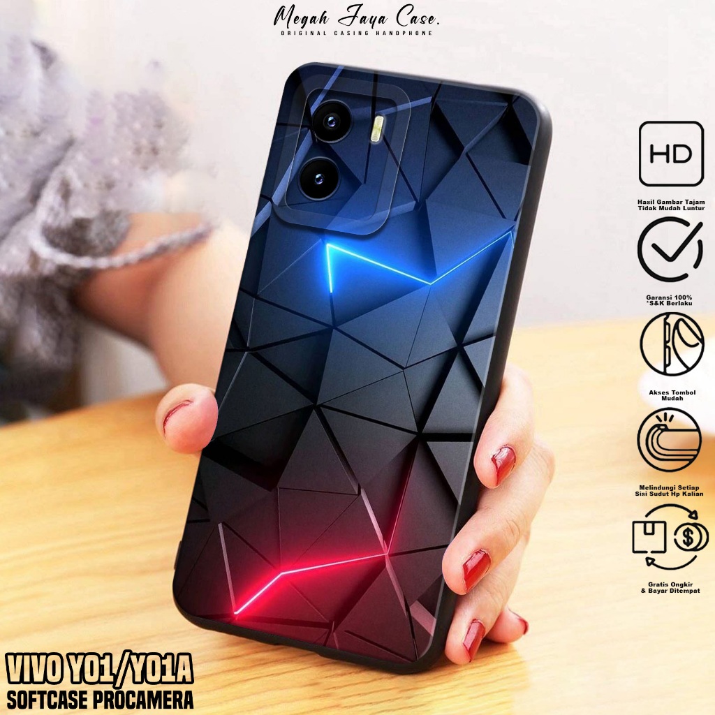 Softcase VIVO Y01 / Y01A - Case Hp VIVO Y01A / Y016 Motif ASBT - Casing Hp VIVO Y01 -  Silikon Hp VI