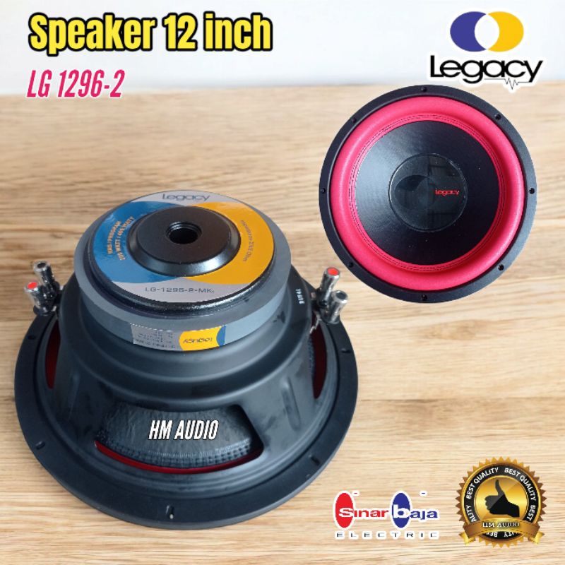 Speaker 12 inch Legacy 1296 Subwoofer 12 inch Legacy 1296 Original