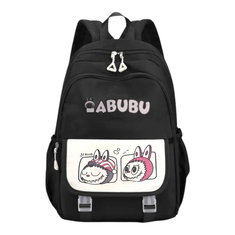 Tas ransel anak perempuan LABUBU backpack anak TK SD tas sekolah anak TK SD labubu tas ransel polos 