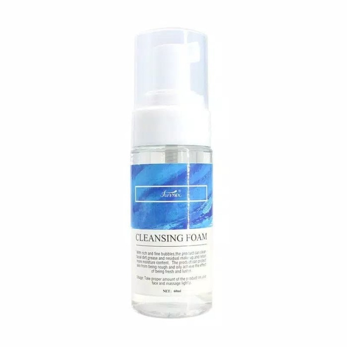 FNMX Cleansing Foam 60ml / Pembersih Bulu Mata / Marshmallow Cream Foam NEW