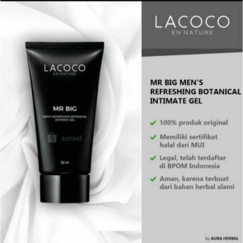 Lacoco Mr Big Men's Pembesan Pemanjang Mr P! Pruduk 100% Original