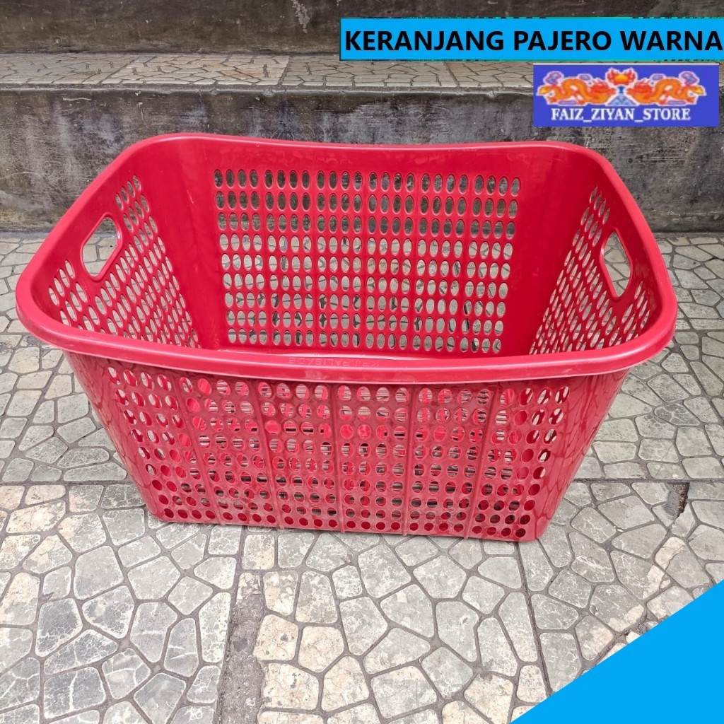 KERANJANG PAKAIAN BAJU LAUNDRY PAJERO WARNA   / KERANJANG BAJU KOTOR / RIGEN SERBAGUNA