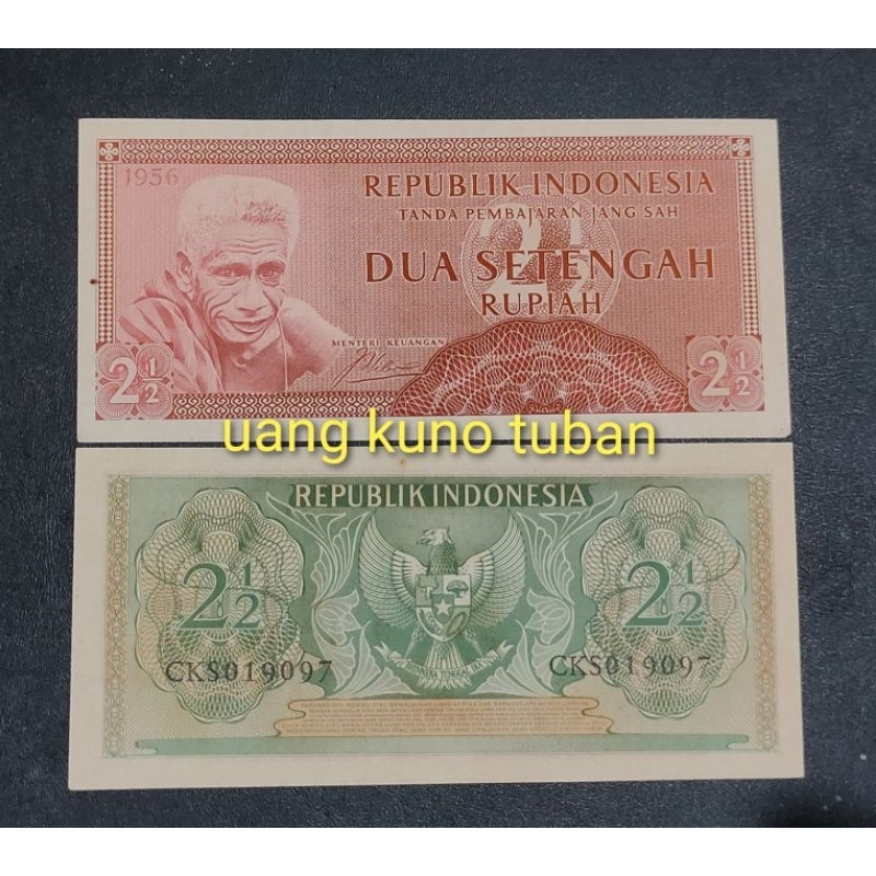 Suku Bangsa 2,5 Rupiah 1956