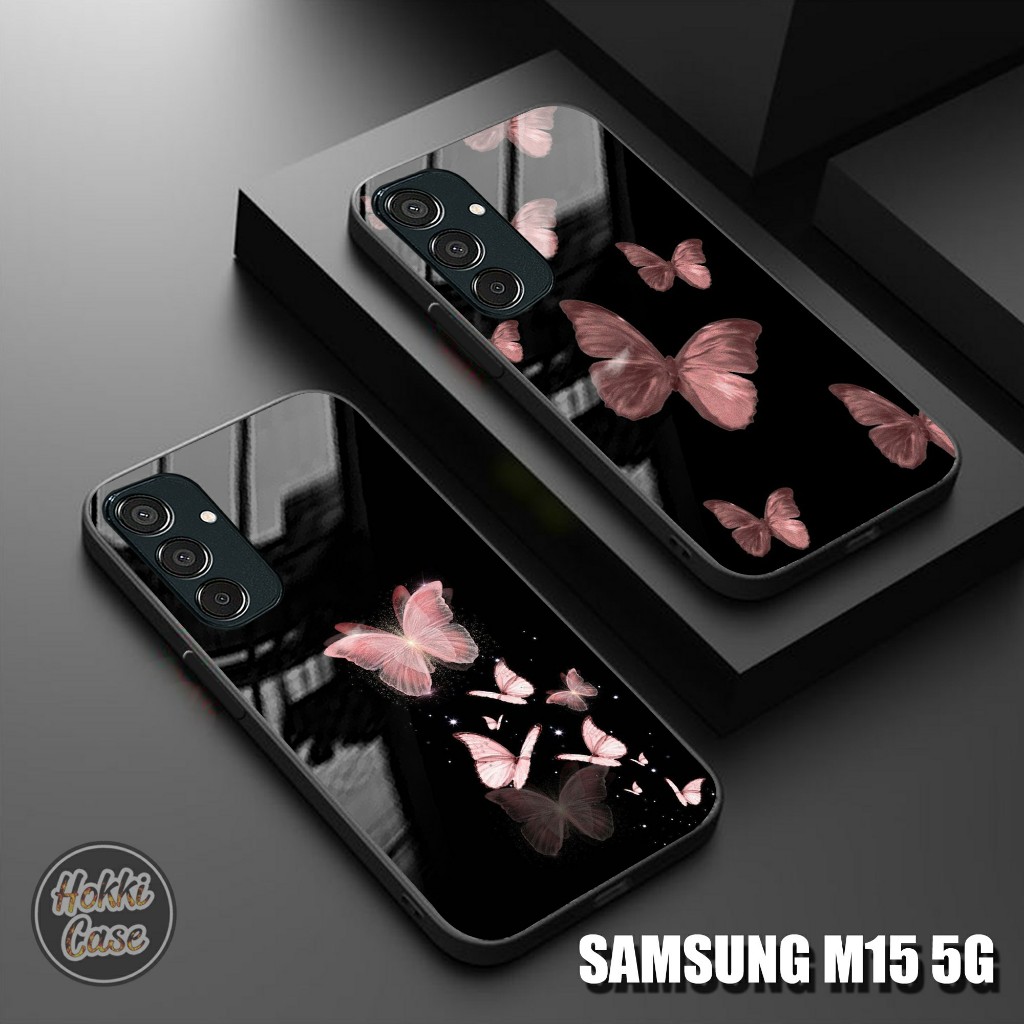 Case Samsung M15 5G - Softcase Glass Kaca Samsung M15 - Casing Samsung M15 5G - Silikon Samsung M15 
