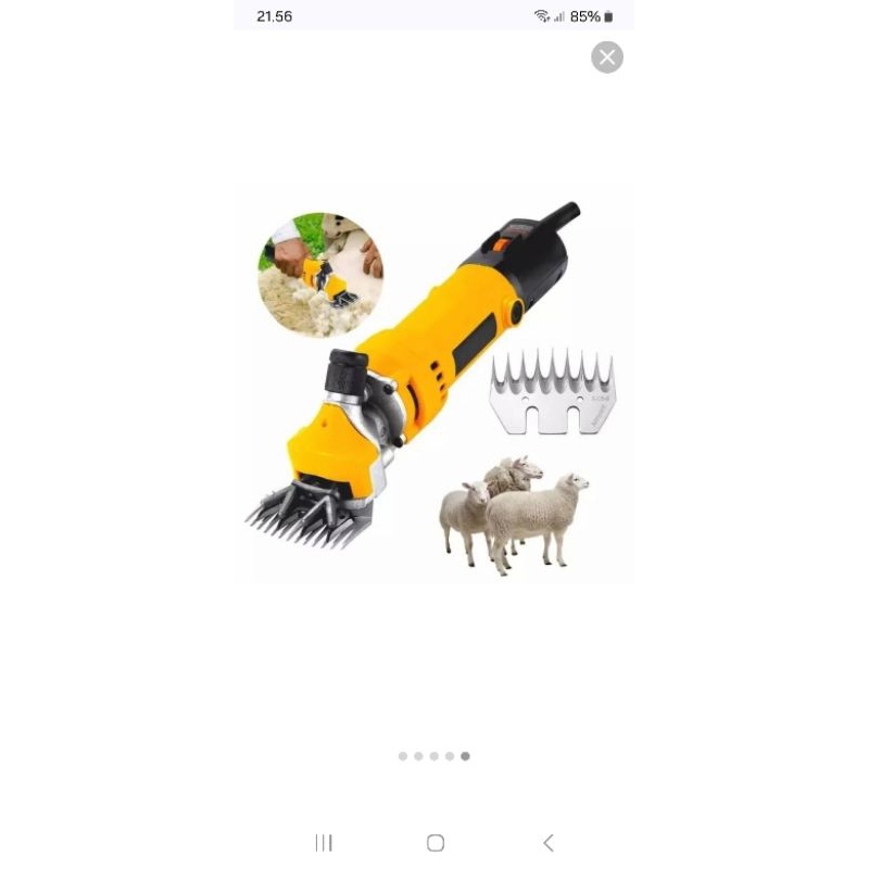 Mesin cukur bulu hewan domba dll soofari