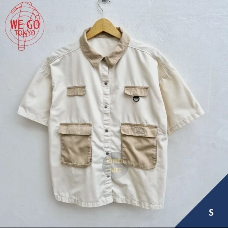 Wego Kemeja Pocket Oversize