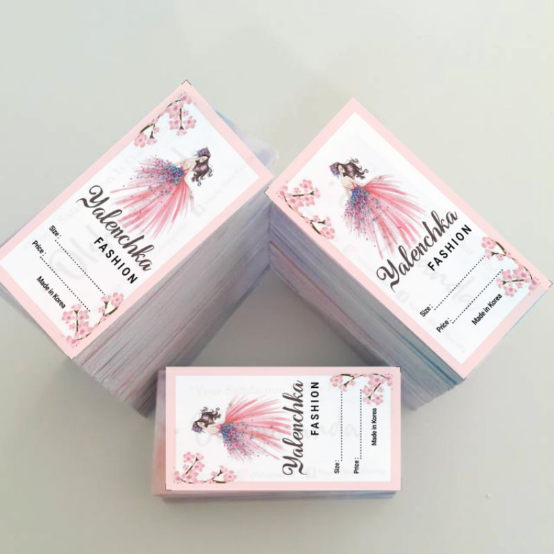 

Hangtag bonus tali han tag label baju hangtag custom handtag free desain