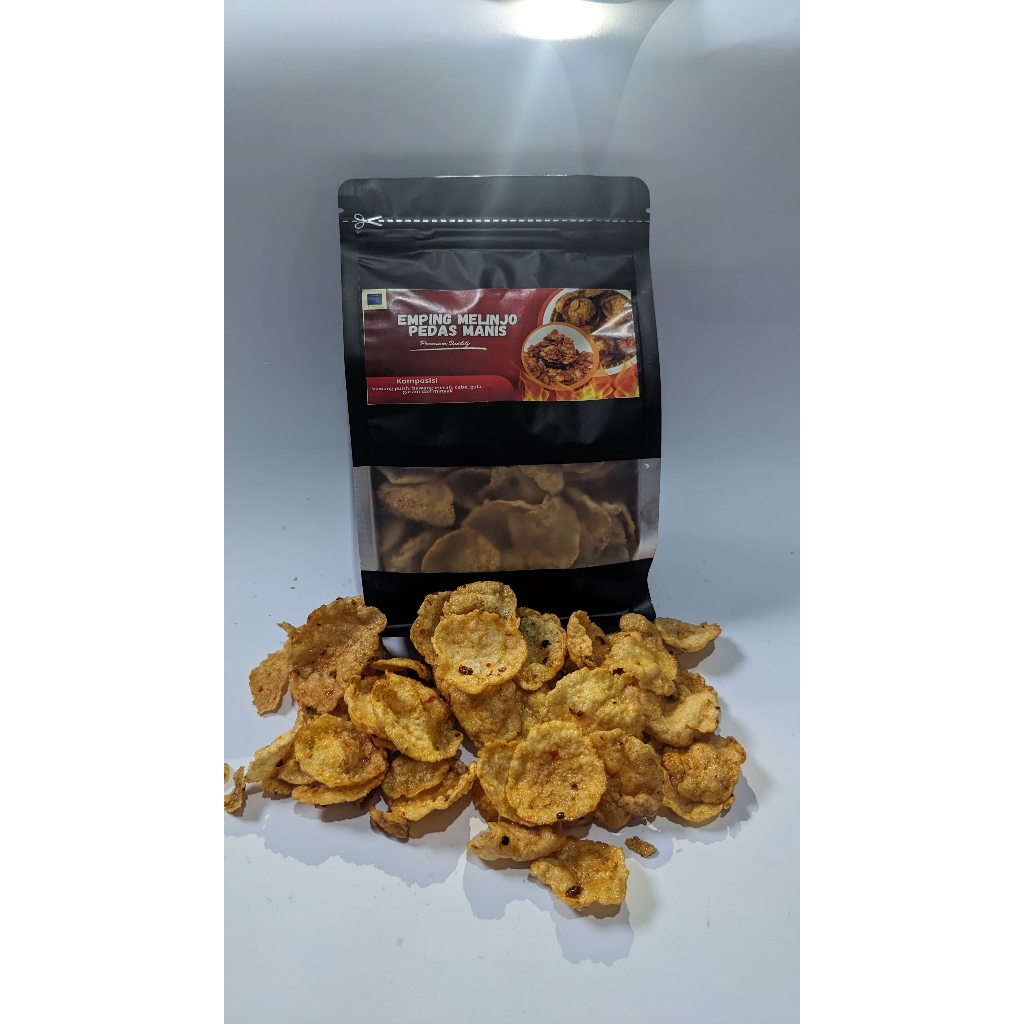 

Emping Melinjo Pedas Manis 100gr