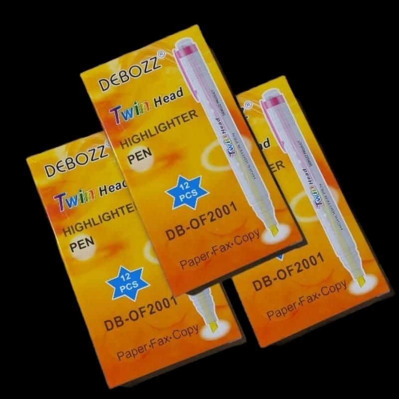 

Stabilo Dua Warna Debozz / Highlighter Debozz Twin / Double Color (12 Pcs)