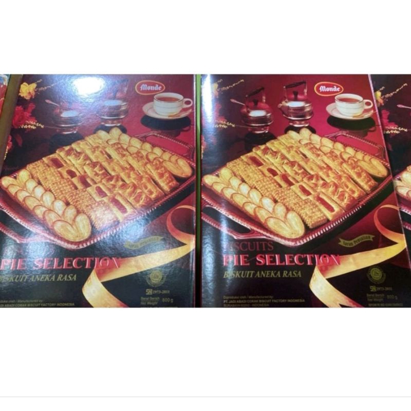 

Monde Pie Selection Biskuit Aneka Rasa