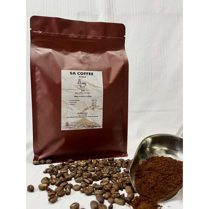 

SA COFFEE - Kopi Arabika Aceh Gayo & Arabika Sipirok (Premium) || 500gr & 1kg