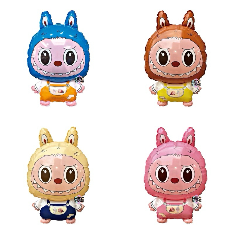 BALON FOIL KARAKTER LABUBU | BALON BONEKA LABUBU (1 PCS)