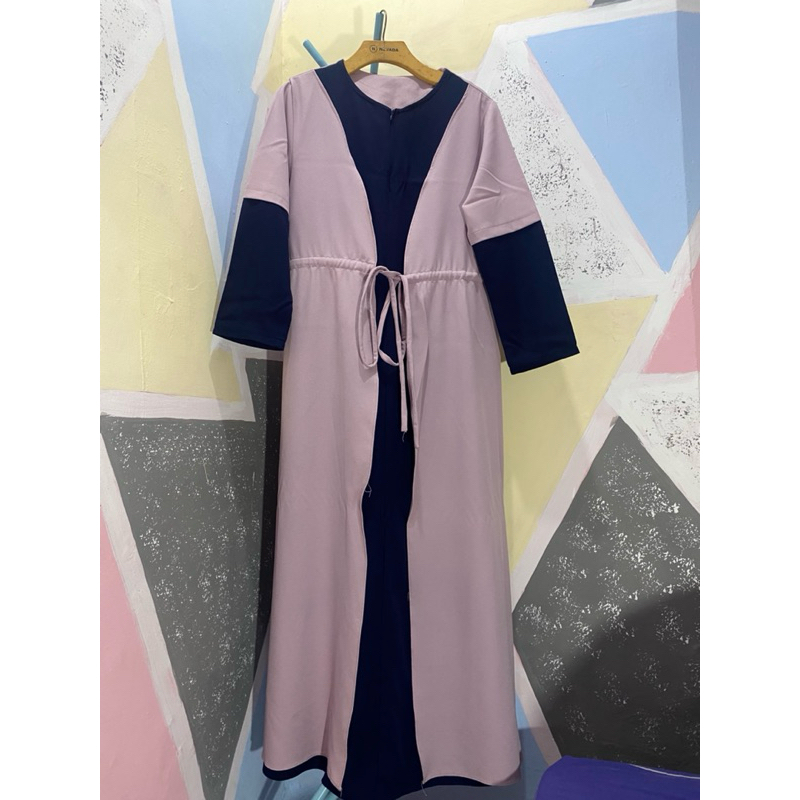 Gamis ungu (preloved)