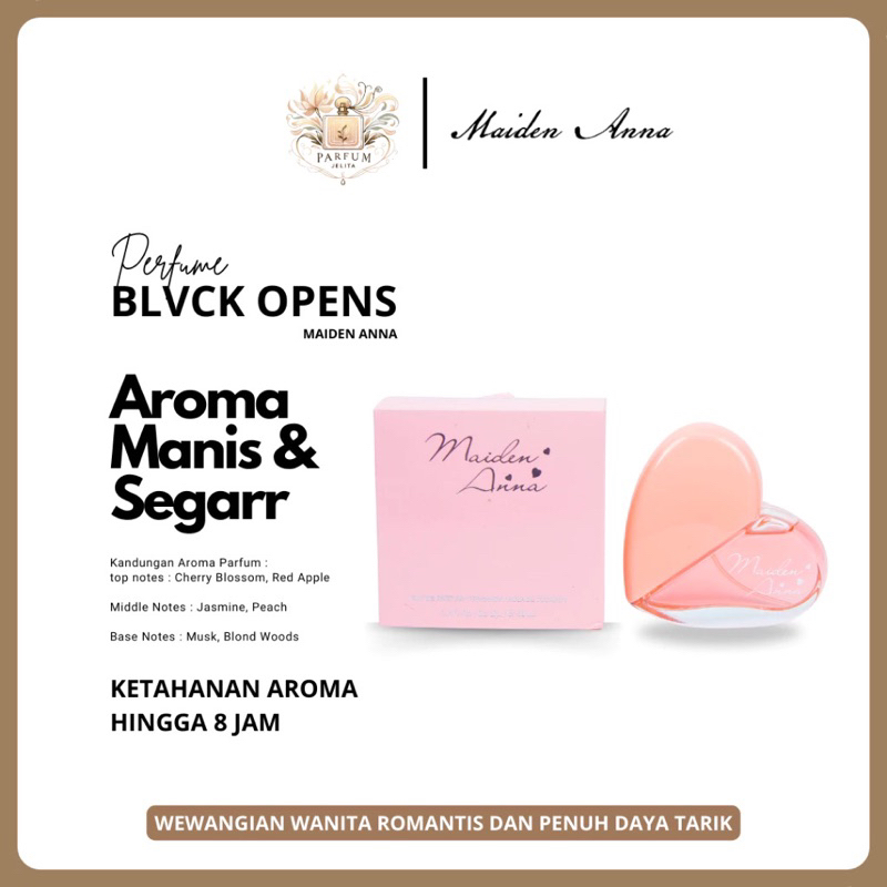 PARFUM WANITA MAIDEN ANNA LOVE EDP
