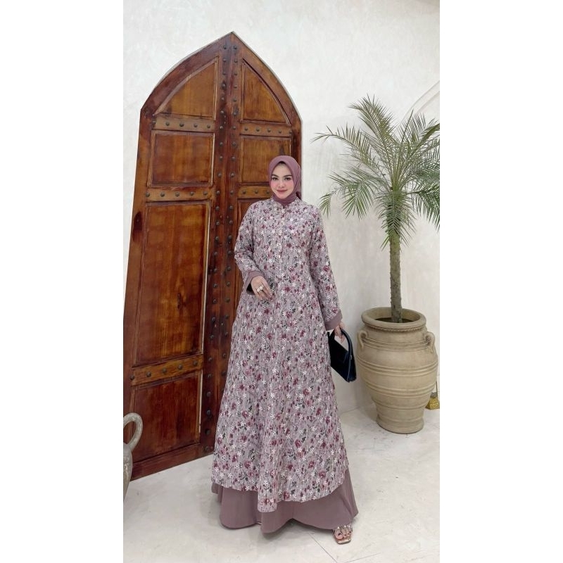 maryam dress By restu mandeh /gamis restu mandeh