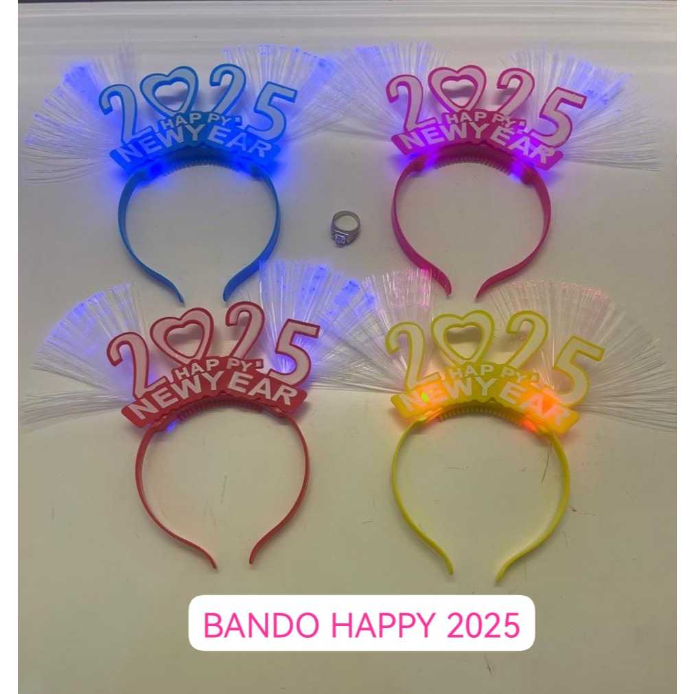 Bando Tahun Baru Led - Bando Mahkota Led - Bando Pesta Tahun Baru Led