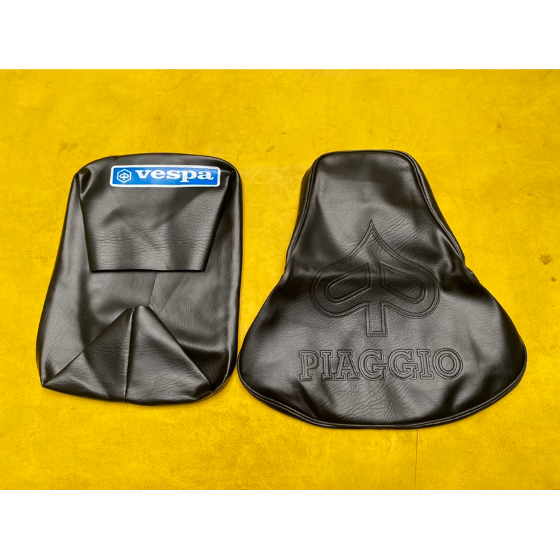 sarung cover kulit jok pisah dua jok vespa clasic vespa vbb super sprint px dll