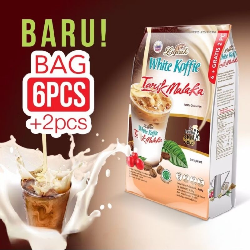 

Kopi Luwak White Koffie Tarik Malaka Bag 6x25gr