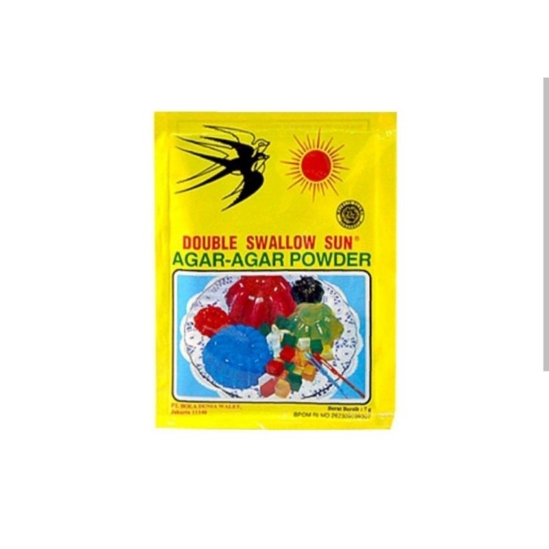 

Double Swallow Sun 7g Plain/ Tanpa Warna