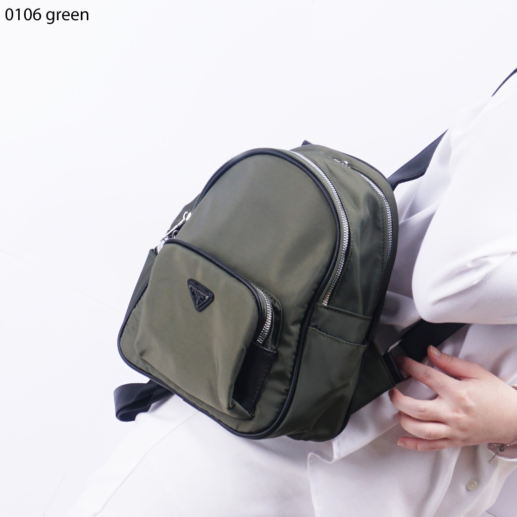 RANSEL WANITA IMPORT TAS MURAH 0106 TAS PRADA BACKPACK