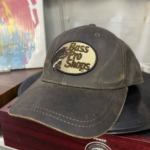 Topi Bass Pro Shops Bassproshops Kulit Bordir