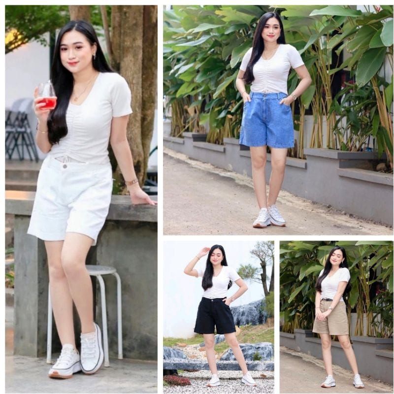 Hotpants jeans pendek wanita/Hotpants Jeans Korean style