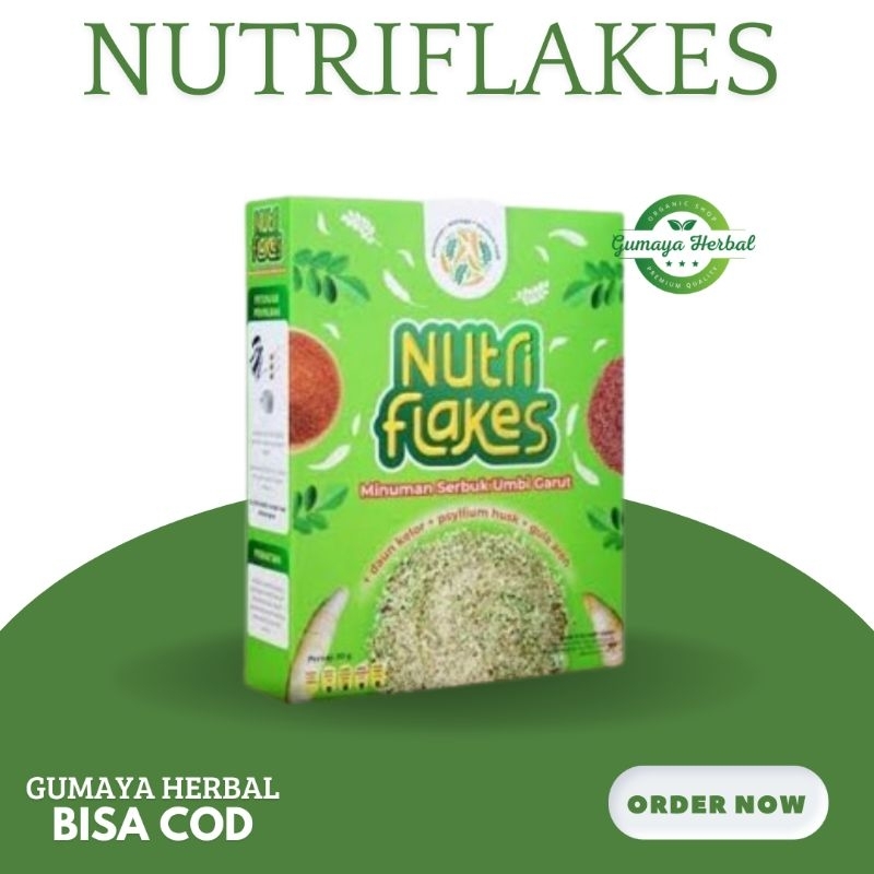 

Promo 1 Box Nutri Flakes Sereal Umbi Garut - Nutriflakes Ampuh Mengatasi Asam Lambung Gerd Maag