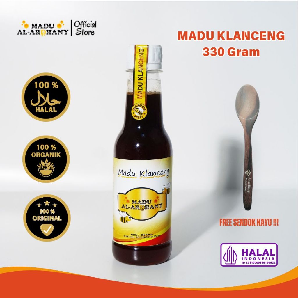 

AL- ARDHANY - Madu Klanceng 100% Murni ( Trigona ) Natural Raw Honey 330 Gram