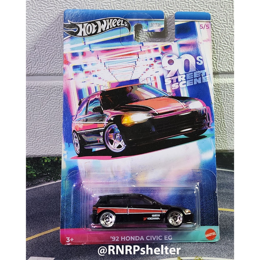 Diecast Hot Wheels Hotwheels original Mattel - 90s Street Scene | Nissan 180SX | Mitsubishi Lancer |