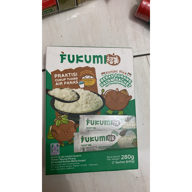 

beras porang fukumi dan konyaku