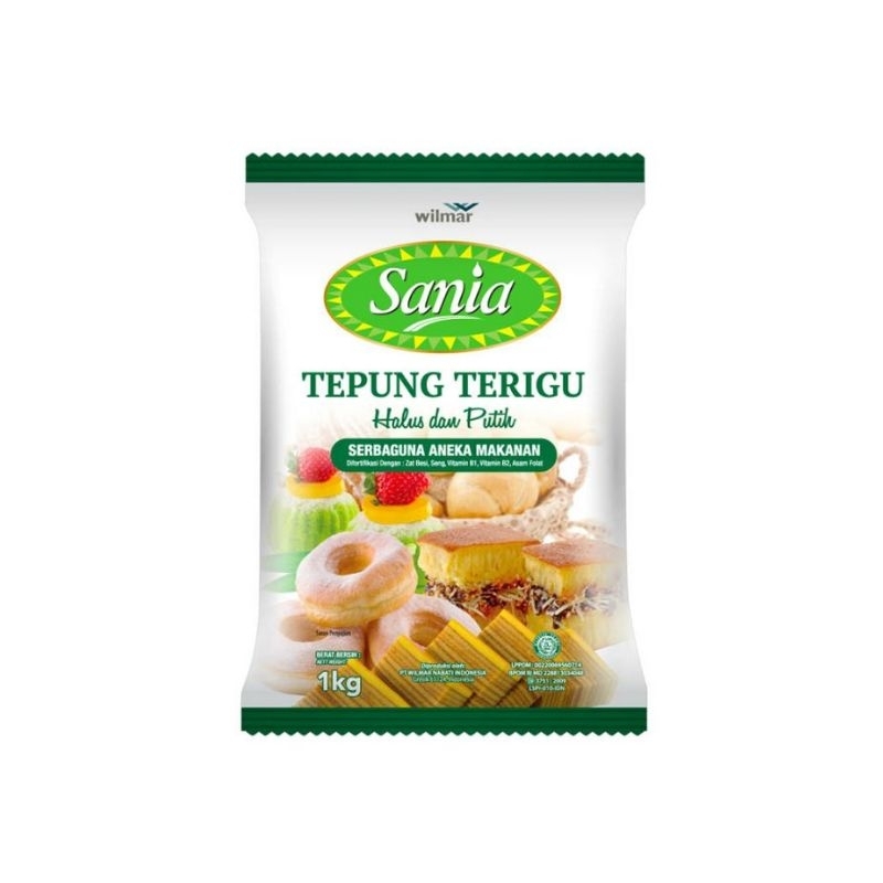 

SANIA Tepung Terigu Serbaguna Aneka Makanan 1kg