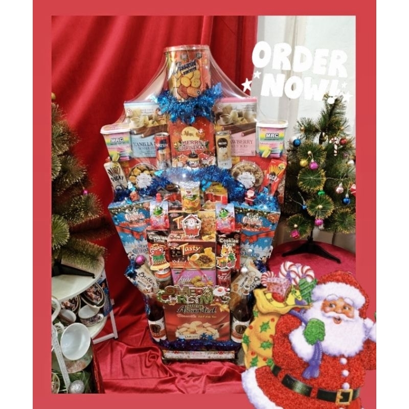 

Parcel Natal Snacks & Kue Kering Set Besar Christmas Kado Mewah Jumbo Size