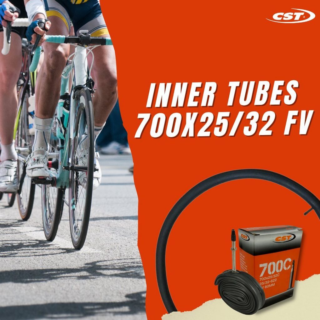 CST Tube Ban Dalam Sepeda  ROADBike  700x 25/32C FV / ban dalam 700C