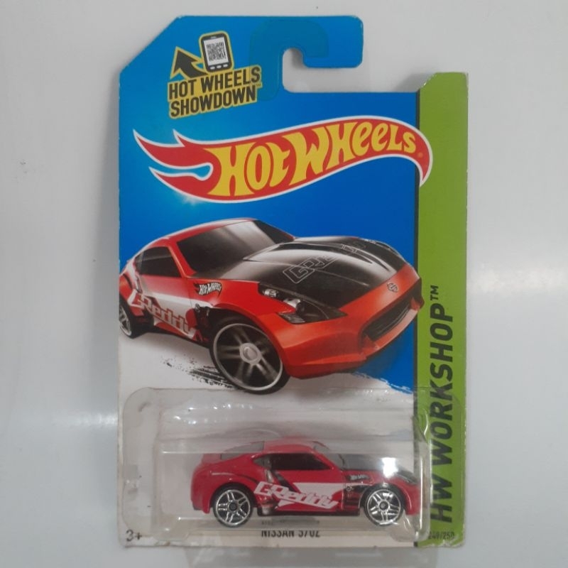 HOTWHEELS NISSAN 370Z GREDDY MERAH