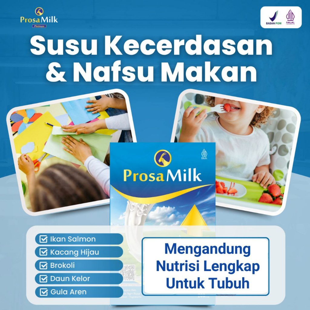 

PROSAMILK Susu Kecerdasan Nafsu Makan Anak